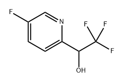 2-Pyridinemethanol, 5-fluoro-α-(trifluoromethyl)- Struktur