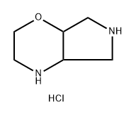 Pyrrolo[3,4-b]-1,4-oxazine, octahydro-,dihydrochloride Struktur