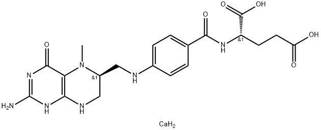 CALCIUML-METHYLFOLATE Struktur