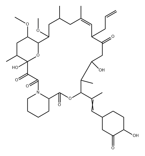 Tacrolimus Impurity 18 Struktur