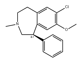 SCH 23985 Struktur