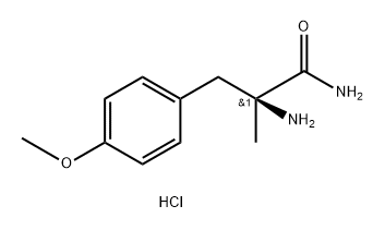 Benzenepropanamide, α-amino-4-methoxy-α-methyl-, hydrochloride (1:1), (αS)-