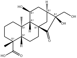 Adenostemmoic acid D Struktur