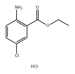 Benzoic acid, 2-amino-5-chloro-, ethyl ester, hydrochloride (1:1)