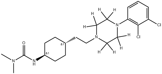 Cariprazine D8 Struktur