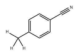 Benzonitrile, 4-(methyl-d3)- (9CI) Struktur