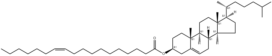 Cholest-5-en-3-ol (3β)-, 3-[(11Z)-11-octadecenoate] Struktur