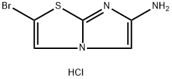 Imidazo[2,1-b]thiazol-6-amine, 2-bromo-, hydrochloride (1:1) Struktur