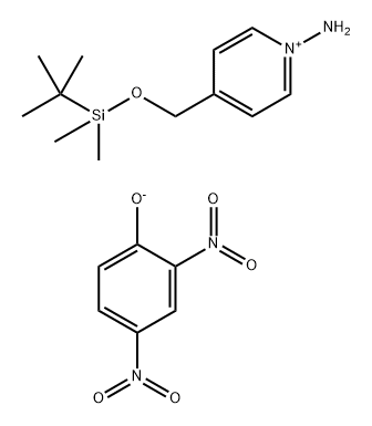 Pyridinium, 1-amino-4-[[[(1,1-dimethylethyl)dimethylsilyl]oxy]methyl]-, salt with 2,4-dinitrophenol (1:1)