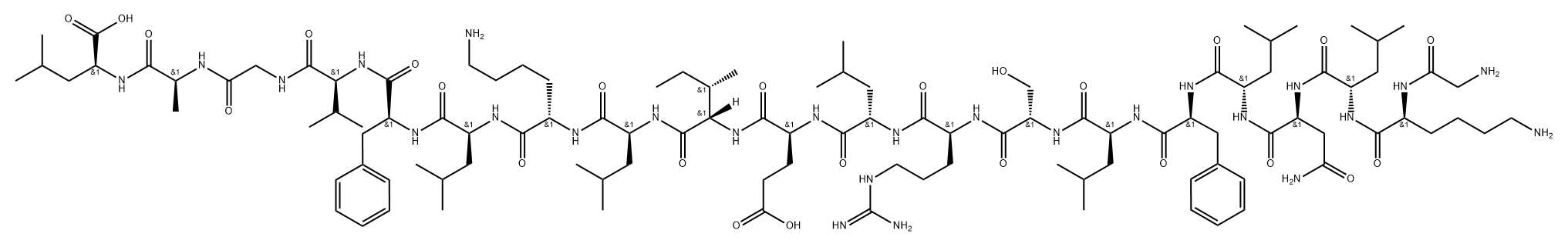 Pelteobagrin Struktur