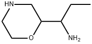 2-Morpholinemethanamine, α-ethyl- Struktur