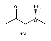 (R)-4-Aminopentan-2-one hydrochloride Struktur