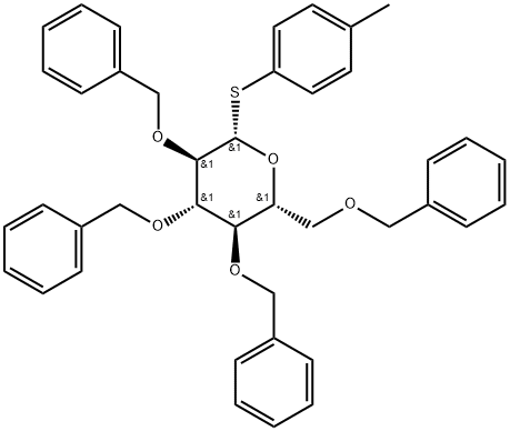 β-D-Glucopyranoside, 4-methylphenyl 2,3,4,6-tetrakis-O-(phenylmethyl)-1-thio-