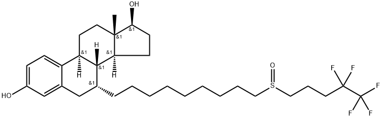 Fulvestrant (ICI 182780) S enantiomer Struktur