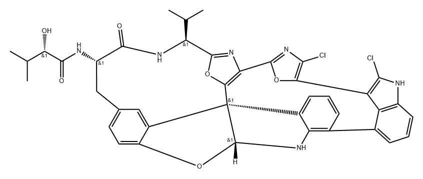 diazonamide A Struktur