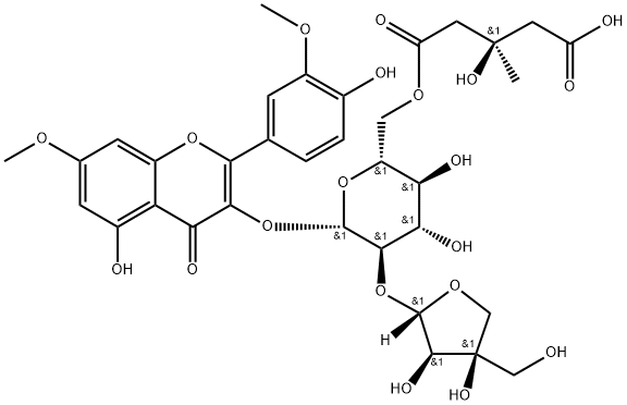 viscumneoside VII Struktur