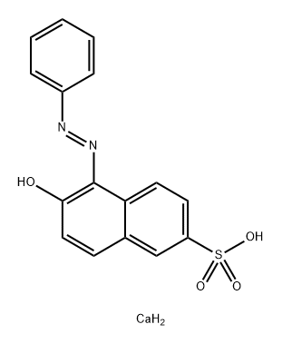 C. I. Pigment Orange 18 Struktur