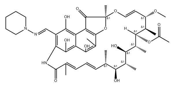 Rifamycin AF/API Struktur