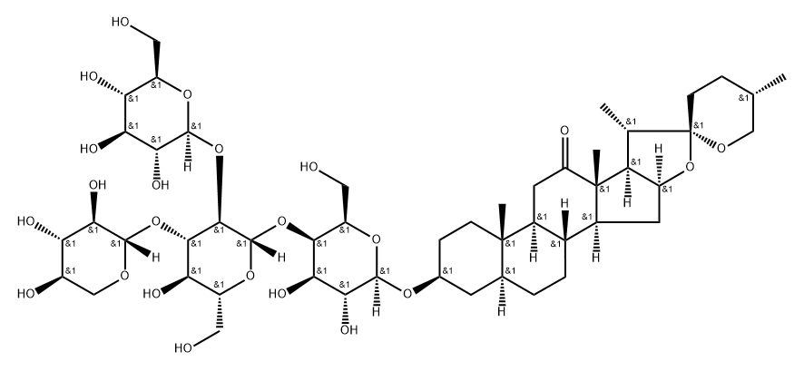 chloromaloside A Struktur