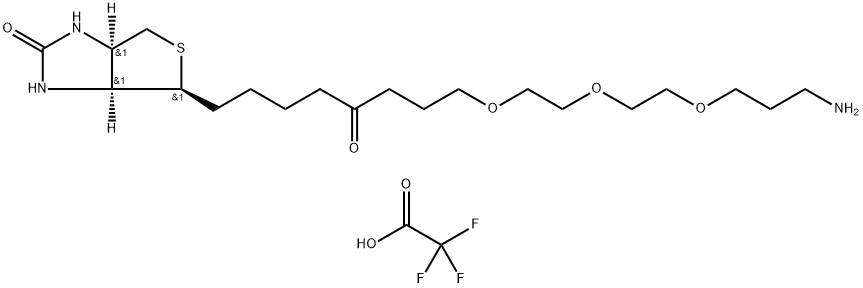 Biotin-Teg-Nh2 Tfa Struktur