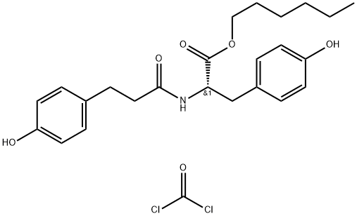 POLY(DEAMINO-TYR-TYR CARBONATE HEXYL ESTER) Struktur