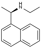 1-Naphthalenemethanamine, N-ethyl-α-methyl-, (R)- (9CI) Struktur