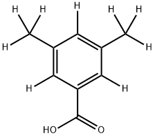 3,5-DIMETHYLBENZOIC-D9 ACID Struktur