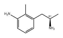 Benzeneethanamine, 3-amino-α,2-dimethyl-, (αR)- Struktur