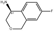 (S)-7-fluoroisochroman-4-amine Struktur