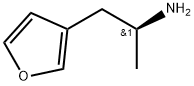 3-Furanethanamine, α-methyl-, (αS)- Struktur