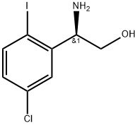 2-amino-2-(5-chloro-2-iodophenyl)ethanol Struktur