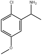 1-(2-chloro-5-methoxyphenyl)ethan-1-amine Struktur