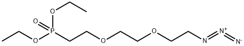 Azido-PEG2-Phosphonic Ester Struktur