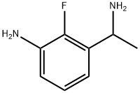 Benzenemethanamine, 3-amino-2-fluoro-α-methyl- Struktur