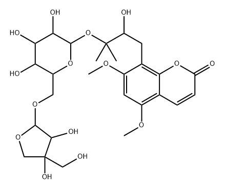 rubricauloside Struktur