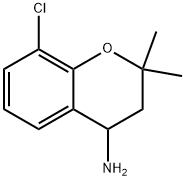 8-chloro-2,2-dimethylchroman-4-amine Struktur