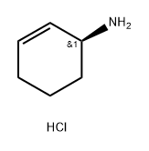 (1S)-cyclohex-2-en-1-amine hydrochloride Struktur