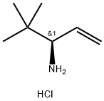 (R)-4,4-dimethylpent-1-en-3-amine HCl Struktur