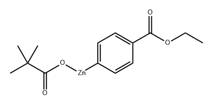 (3-(Ethoxycarbonyl)benzyl)zinc pivalate (1.05 mmol/g )