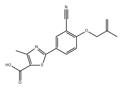 Febuxostat Impurity 21 Struktur