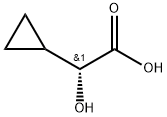 Cyclopropaneacetic acid, α-hydroxy-, (R)- (9CI) Struktur