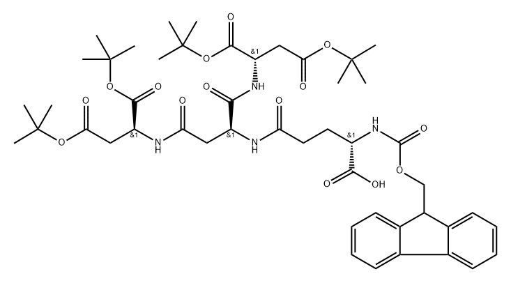 Fmoc-Glu(AspG2)-OH Struktur