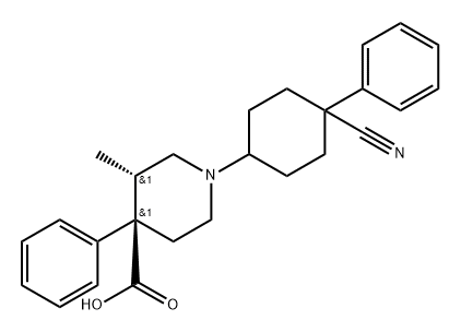 LevocabastineImpurity8 Struktur