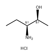 (2S,3S)-3-AMINOPENTAN-2-OL HYDROCHLORIDE Struktur