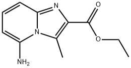 ethyl 5-amino-3-methylimidazo[1,2-a]pyridine-2-carboxylate Struktur