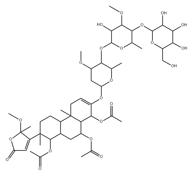 tylophoroside Struktur