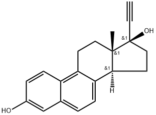 Equilenin 17β-Dihydro 17α-Ethinyl Impurity Struktur