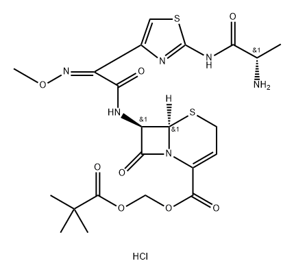 CEFTIZOXIME ALAPIVOXIL Struktur