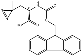 Fmoc-L-Photo-Leucine Struktur