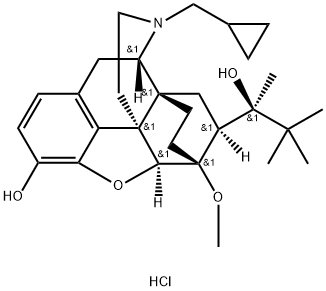 buprenorphine hydrochloride Struktur